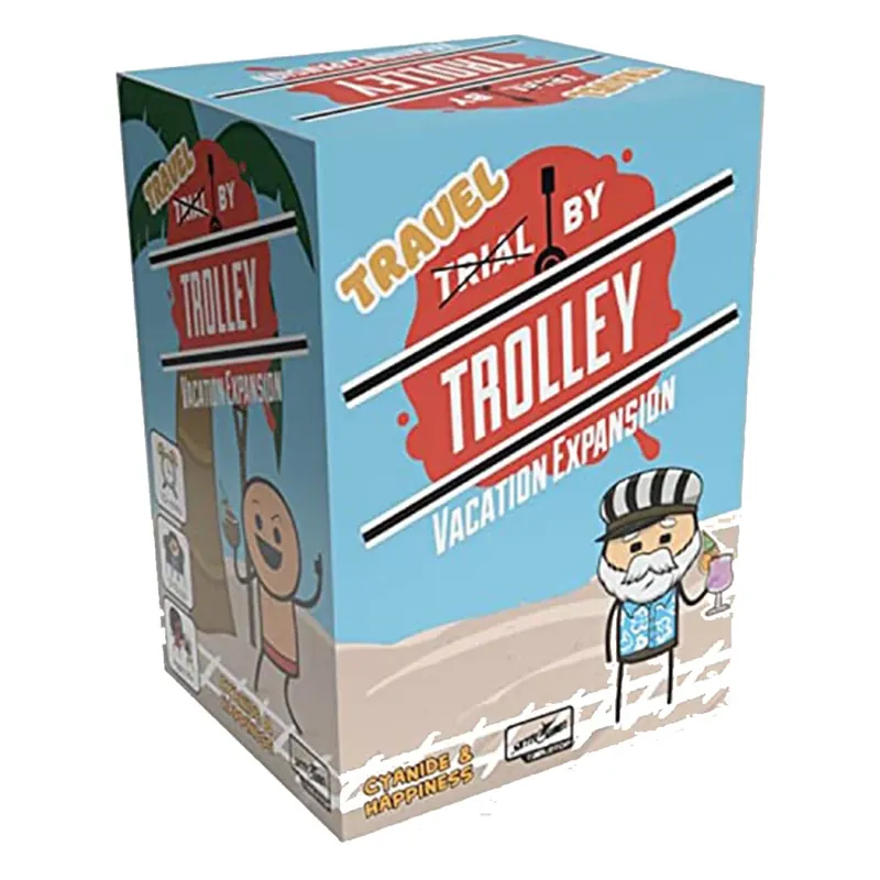 Nytt hos oss - TRIAL BY TRolley Vacation Expansion Party Game