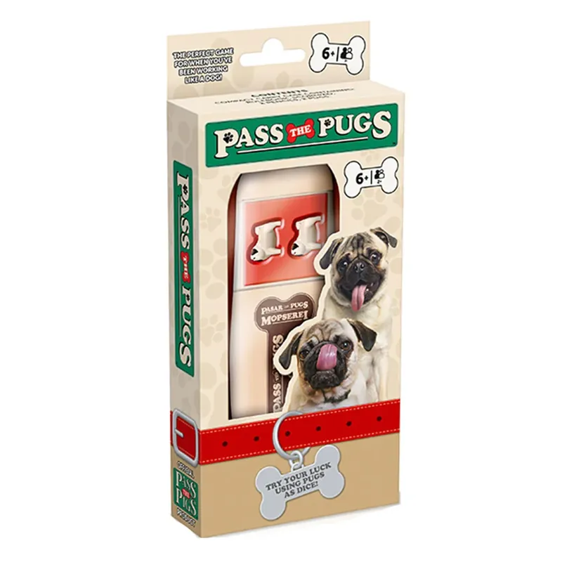 Vinnande drag passerar Pugs Doggy Dice -spelet | Köp direkt
