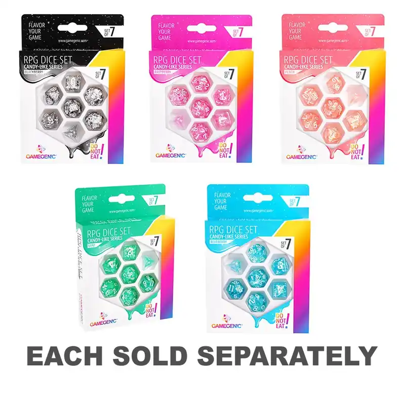 Rea | Gamegenic Candy-liknande serie RPG DICE SET 7st