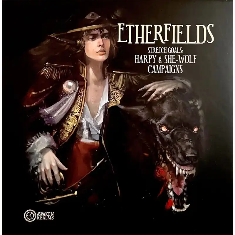 Etherfields Stretch mål Harpy & She-Wolf Campaigns Game | Mycket uppskattad