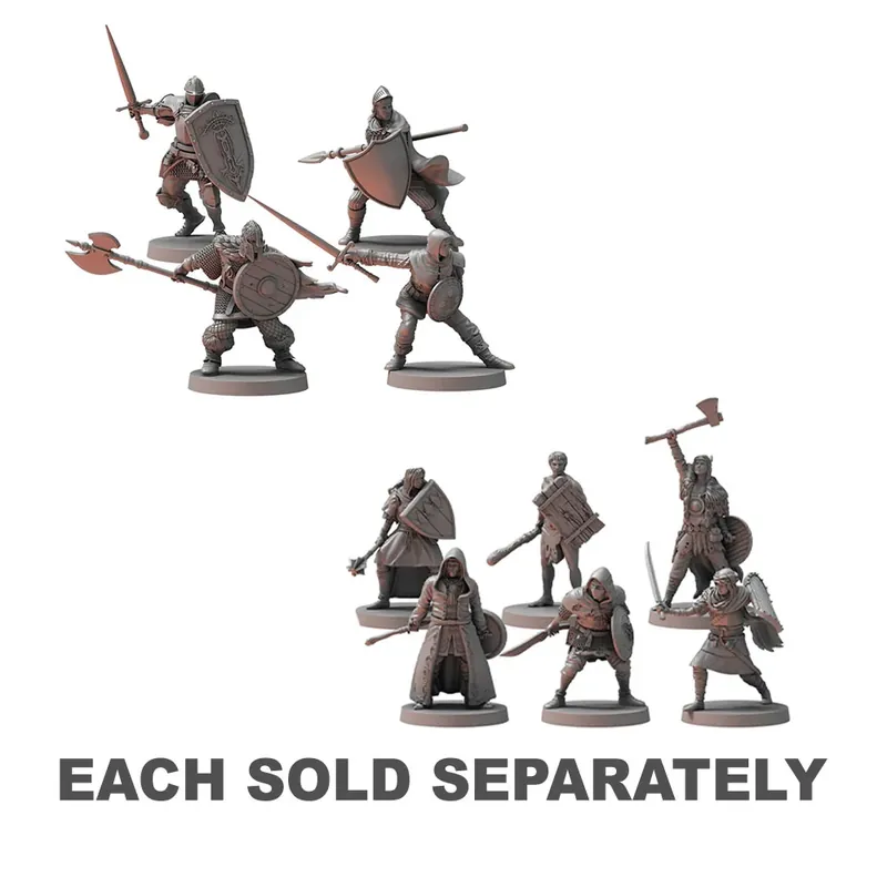 Dark Souls Rpg Unkindled Heroes Miniature Set | Populär