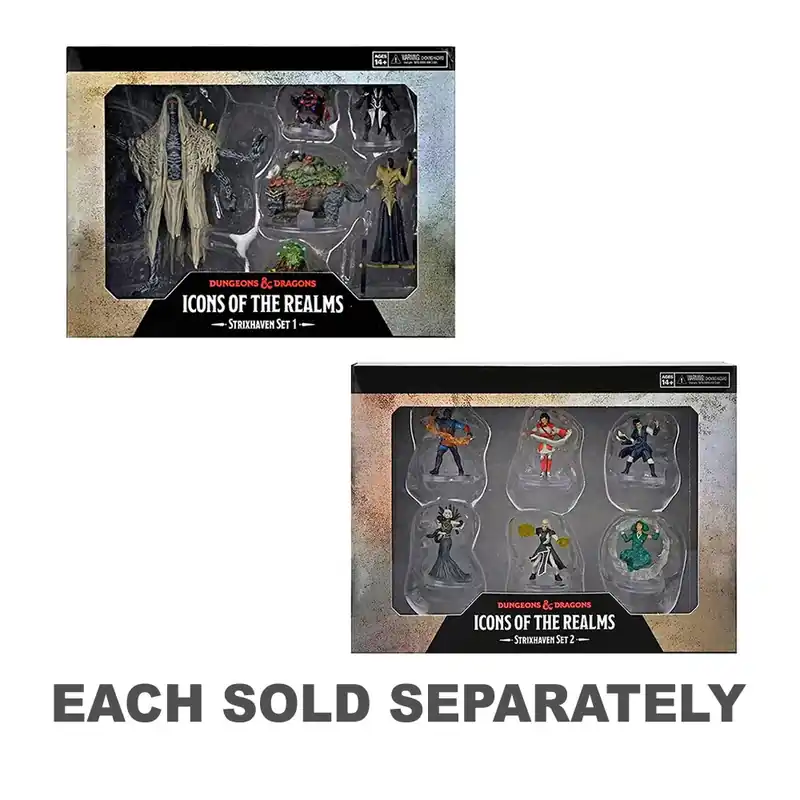 D & D -ikoner i REALM STRIXhaven Miniature Set | Kundernas favorit