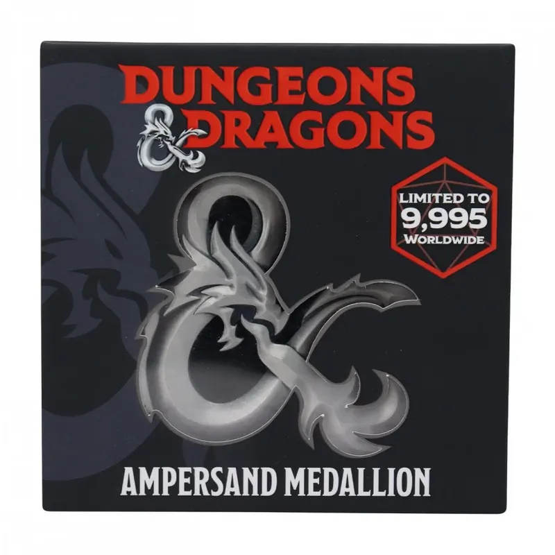 Trygg betalning | D&D ampersand medaljong med begränsad upplaga