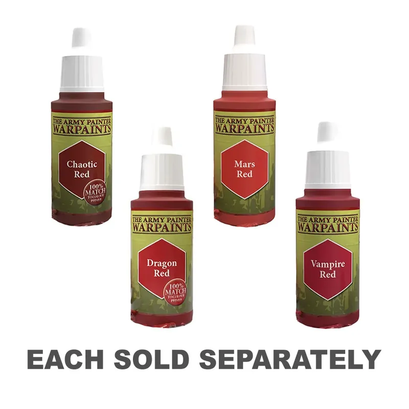 Kampanjpris - Army Painter WarMaints 18 ml (röd)