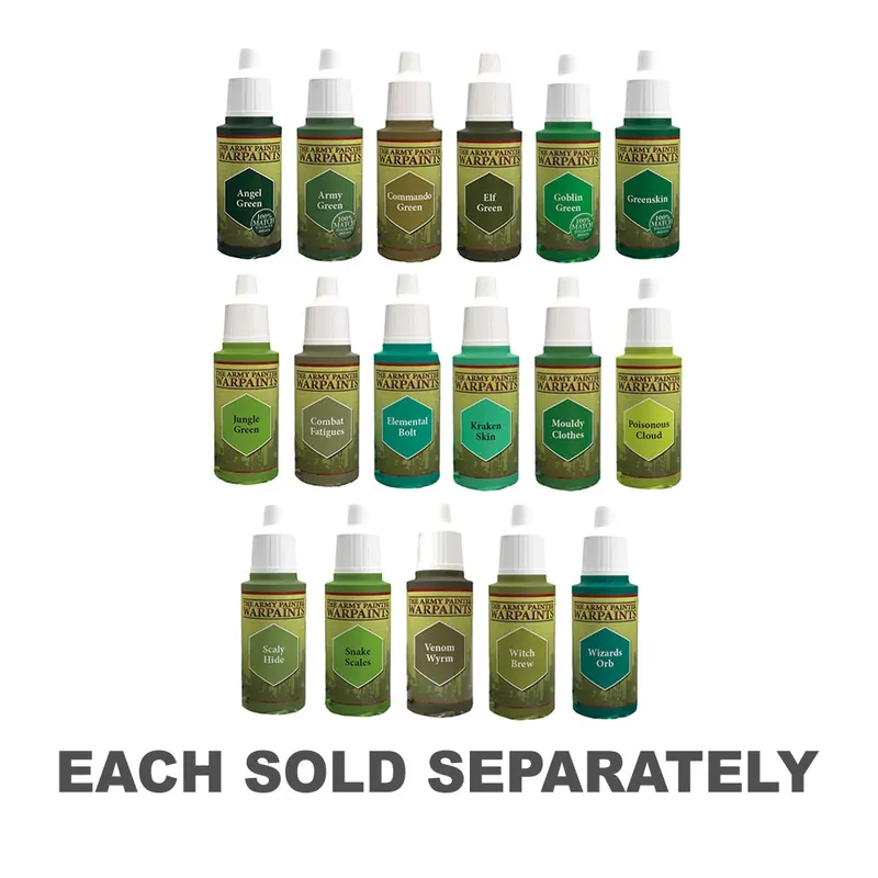 Army Painter WarMaints 18 ml (Green) - Storsäljare
