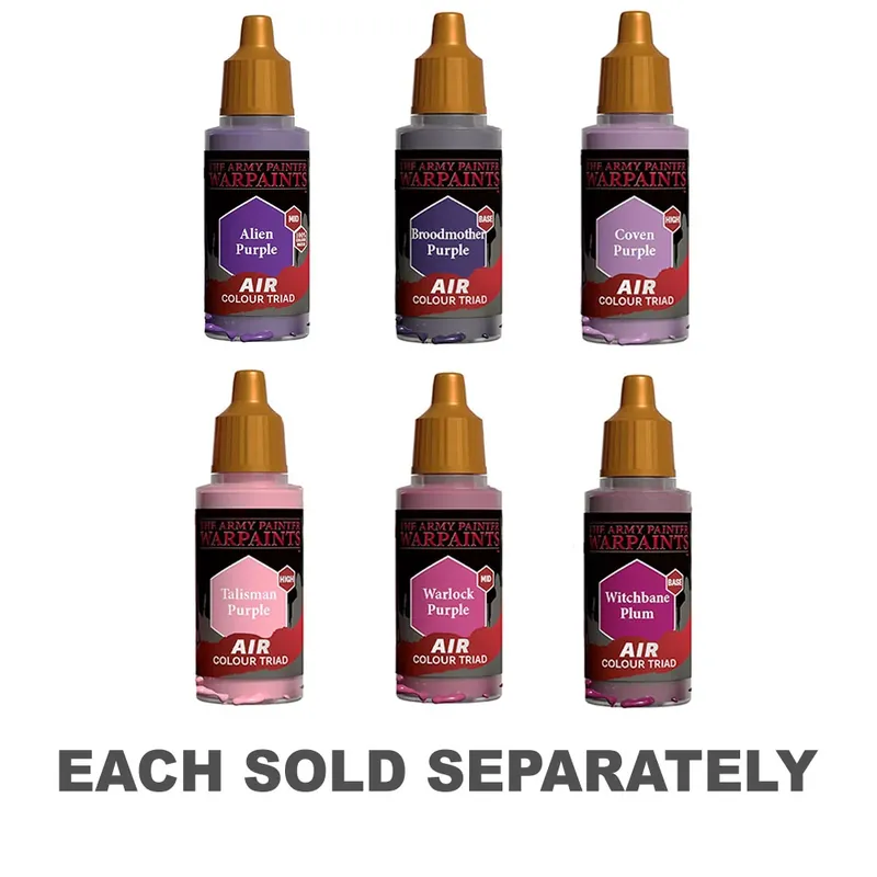 Försäljningssuccé | Army Painter Air Color Triad 18 ml (lila)
