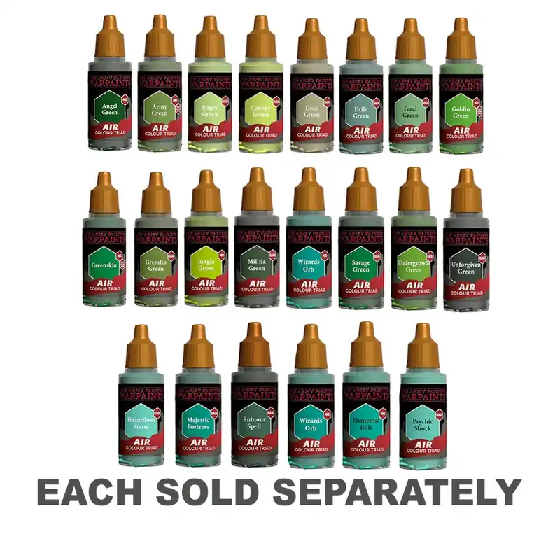Mycket uppskattad - Army Painter Air Color Triad 18 ml (Green)