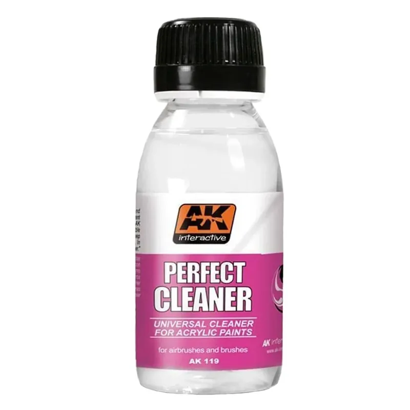 Direkt från tillverkaren | AK Interactive Perfect Cleaner Paint Auxiliaries 100 ml