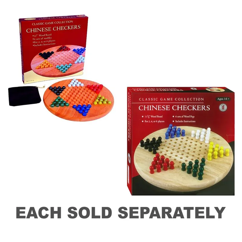 Premium - Klassiska träkinesiska checkers brädspel