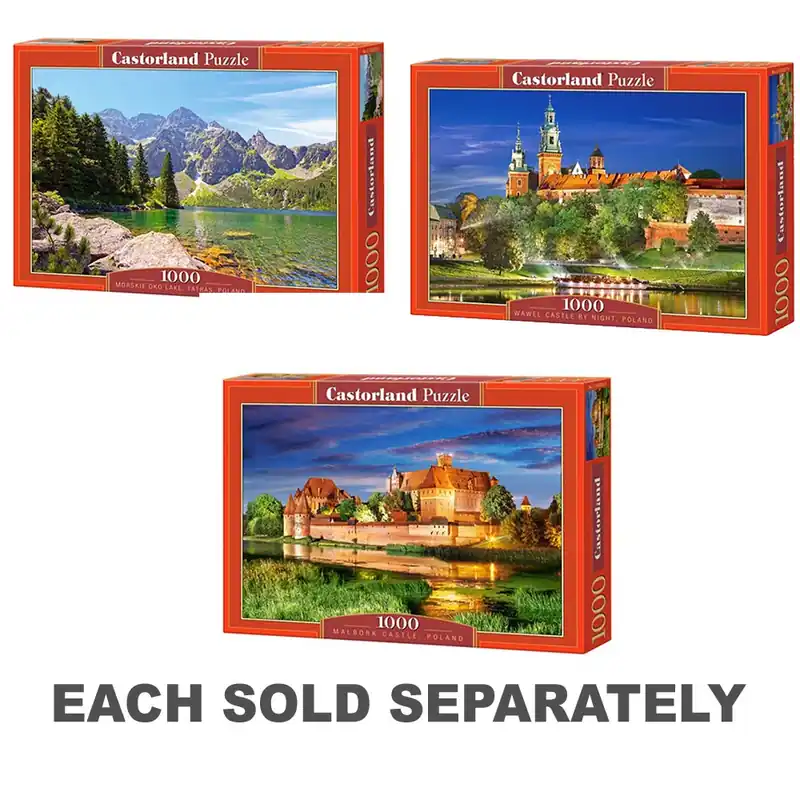 Castorland Polen Jigsaw Puzzle 1000pcs - Klar att skickas