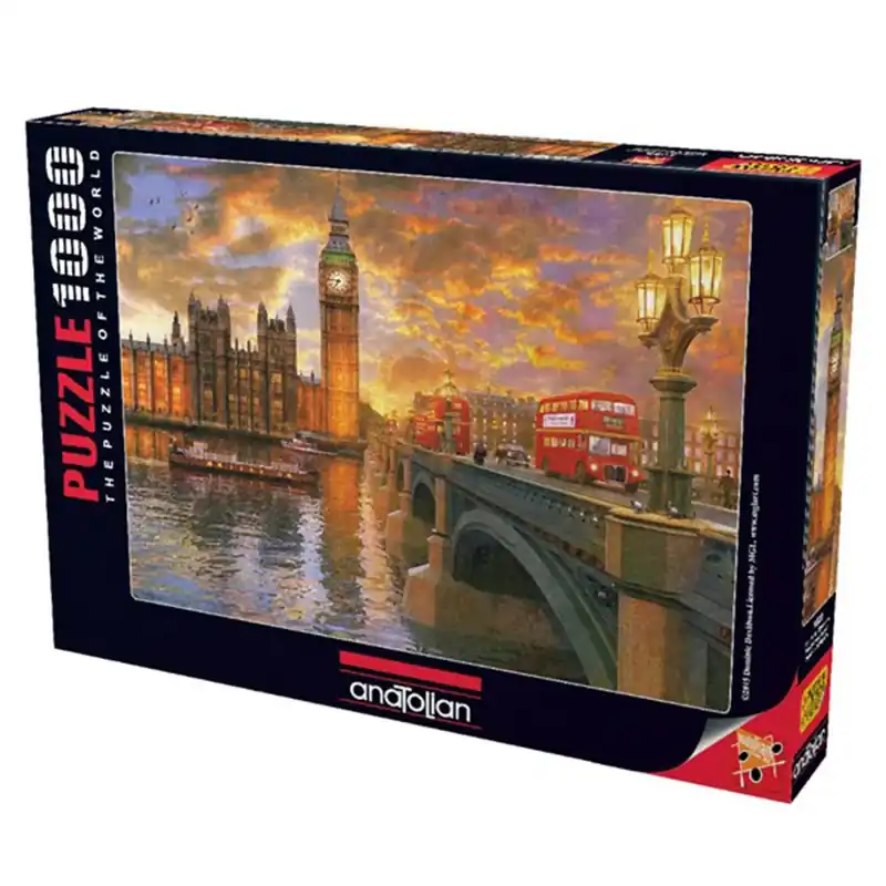 Bara idag - Anatolian Westminster Sunset Jigsaw Puzzle 1000pcs