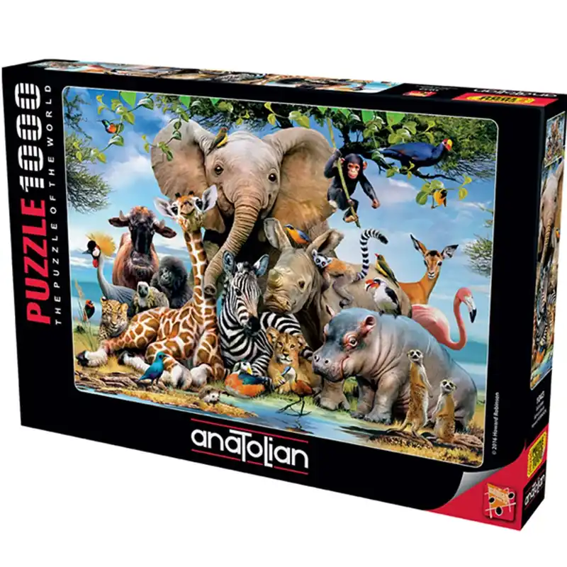 Anatolian Africa Smile Jigsaw Puzzle 1000pcs - Försäljningssuccé