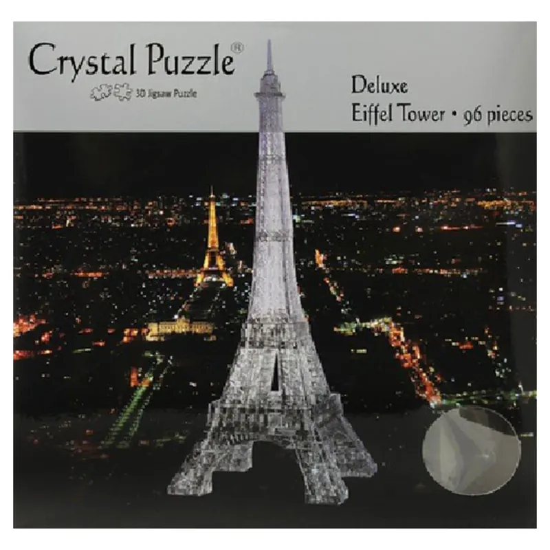 Nyhet i sortimentet - 3D Crystal Eiffel Tower Puzzle 96 st (svart)