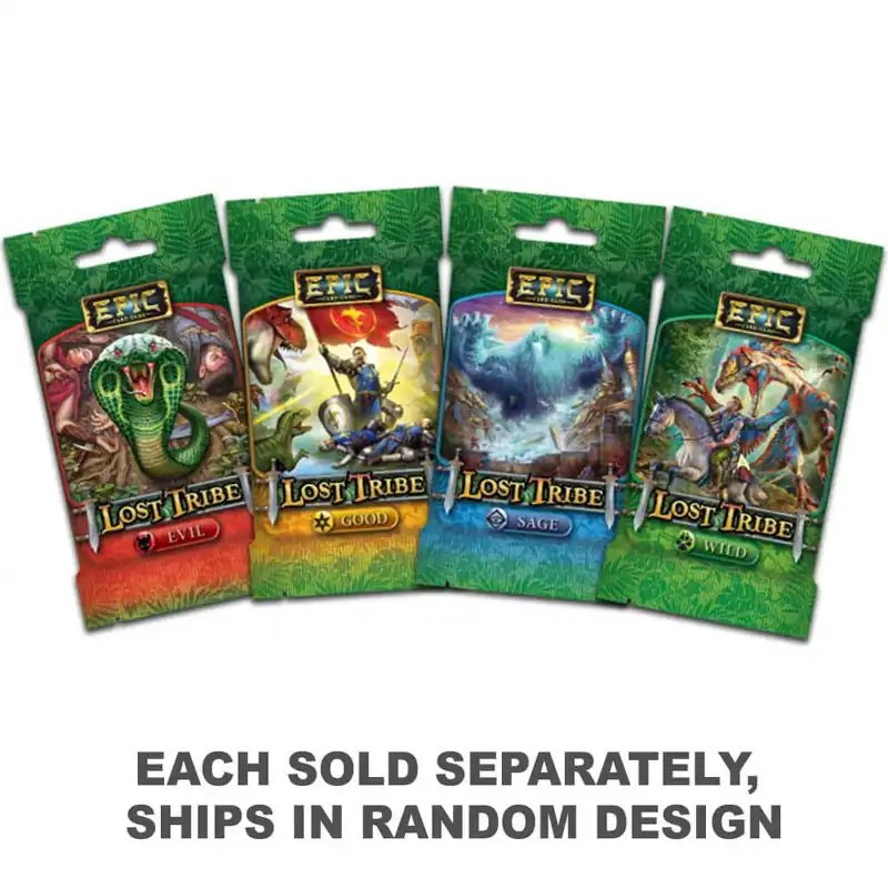 Ta chansen - Epic Card Game Lost Tribe (1 st slumpmässig stil)