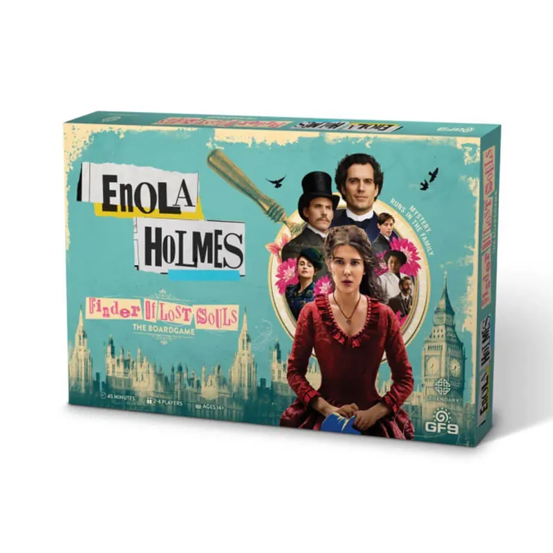 Enola Holmes Finder of Lost Souls brädspel - Finns tillgänglig