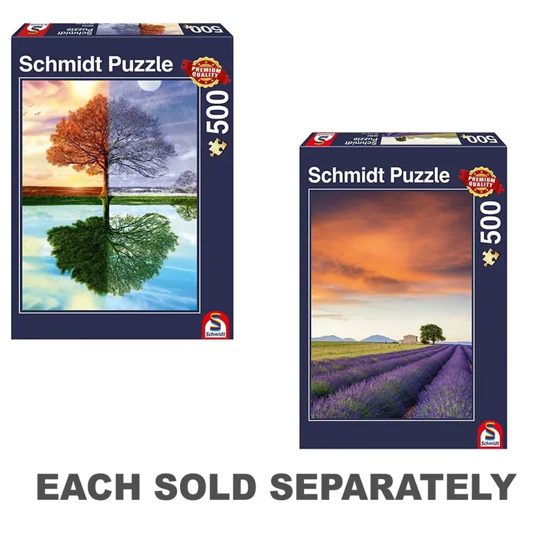 Nyligen lanserat - Schmidt Jigsaw Puzzle 500st