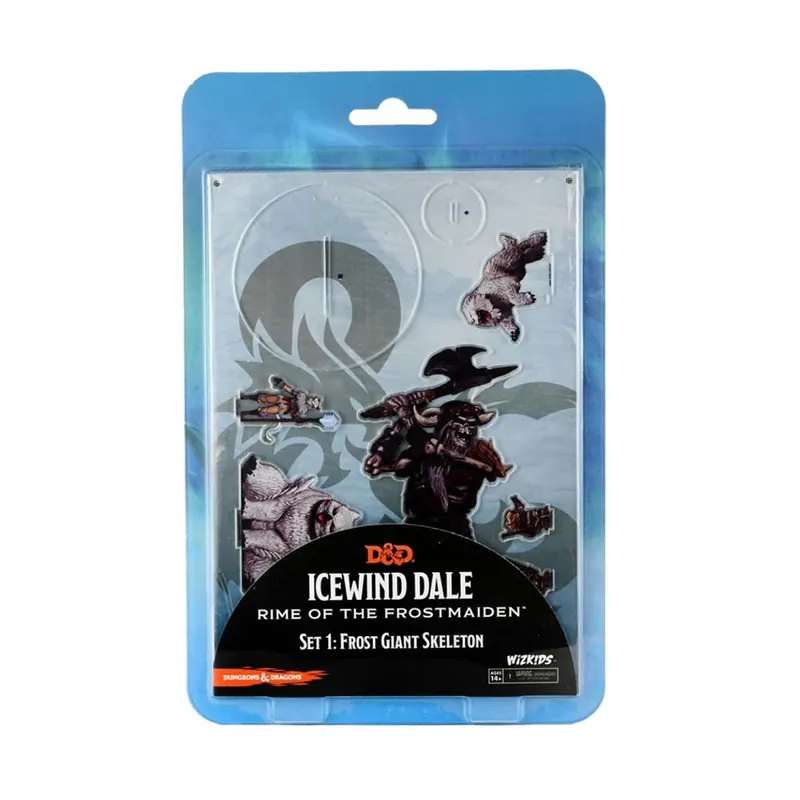 Premiumkvalitet | D & D -ikoner av Realms Icewind Dale 2D Frost Giant Skeleton