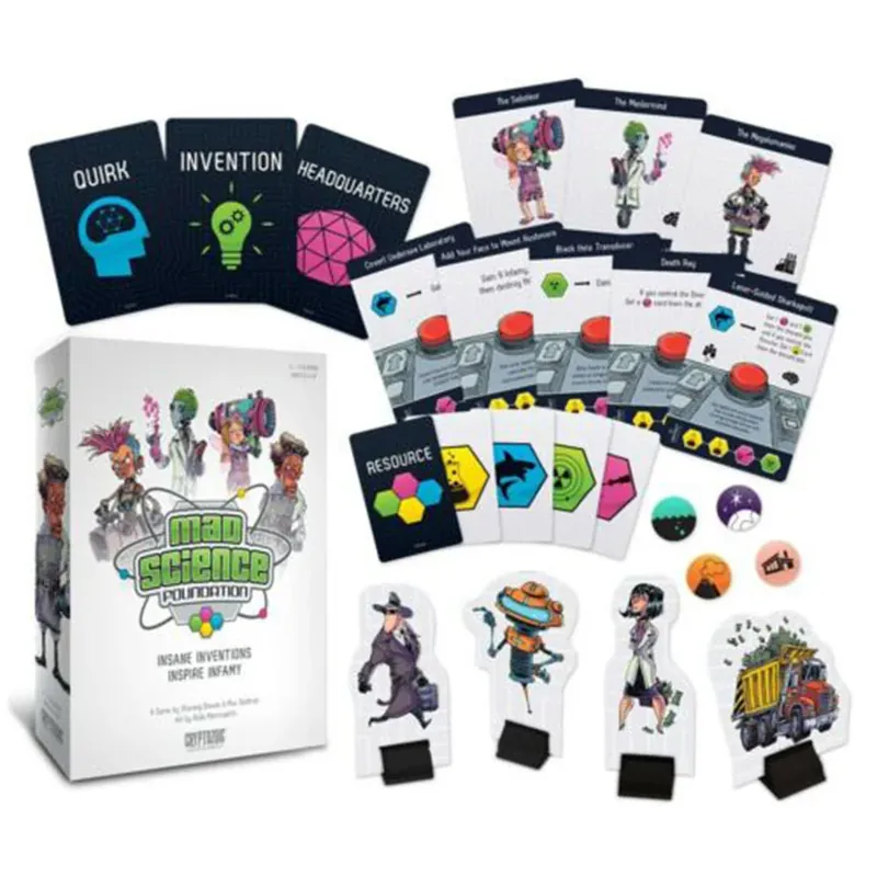 Mad Science Foundation Board Game - Missa inte erbjudandet
