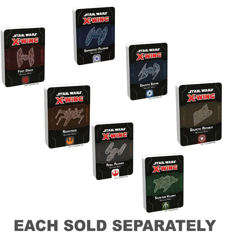 Star Wars X-Wing Deck Deck - Professionell kvalitet