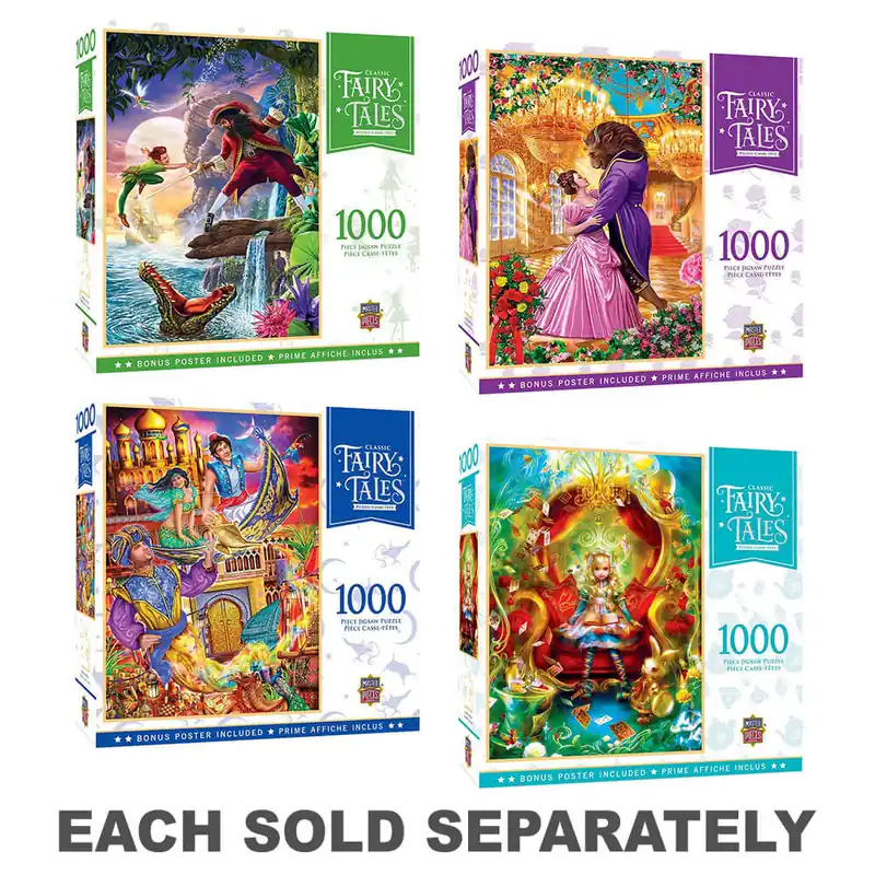 Masterpieces Puzzle Fairy Tales (1000) - Dagens erbjudande
