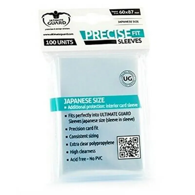 Ultimate Guard Precise-Fit Card Sleeves Japanese Size 100st - Snart slut