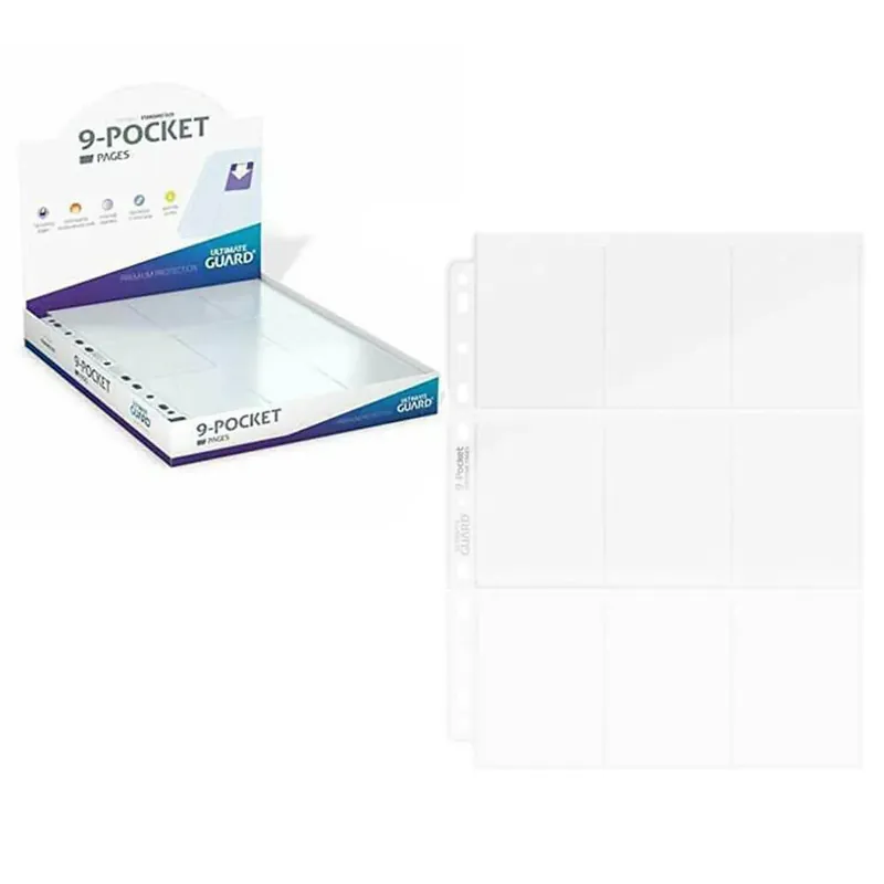 Ultimate Guard 9 Pocket Pages ärm kort 100 st | Smidig beställning