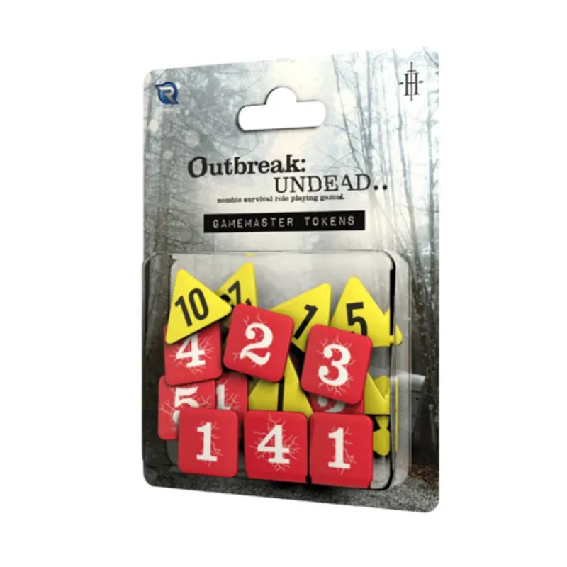 Kanonpris | Outbreak odöda rollspel GameMasters Tokens (2 a)