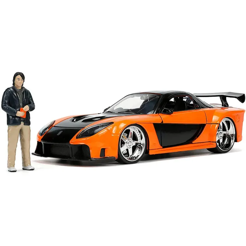 Snabb och rasande 1997 Mazda Rx7 med Han 1 24 Skala åktur - Trygg betalning