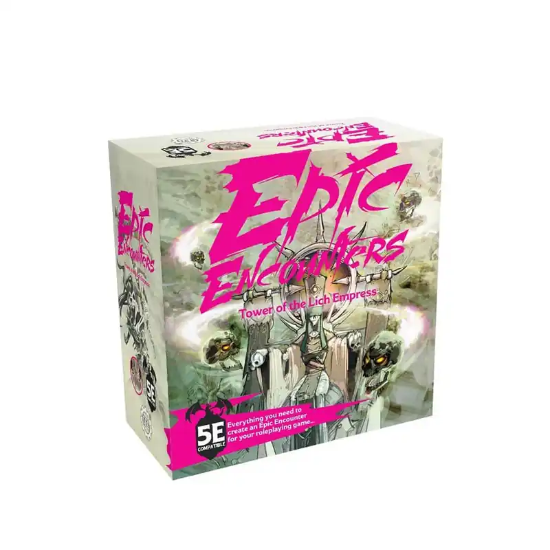 Epic Encounters Tower of the Lich Empress Board Game - Missa inte erbjudandet