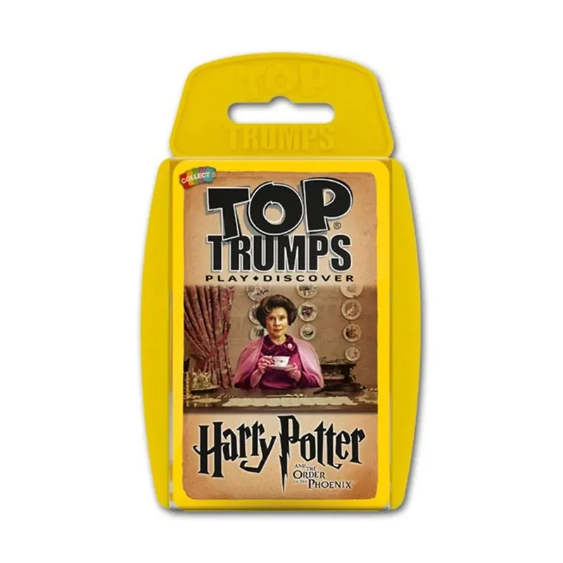 TOP Trumps Harry Potter & Order of the Phoenix Card Game | Professionell kvalitet