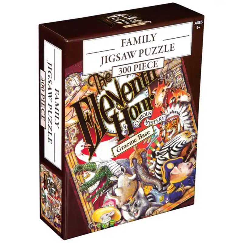 Riktigt fynd | Den elfte timmars boken omslag 300 -stycken Family Jigsaw Puzzle
