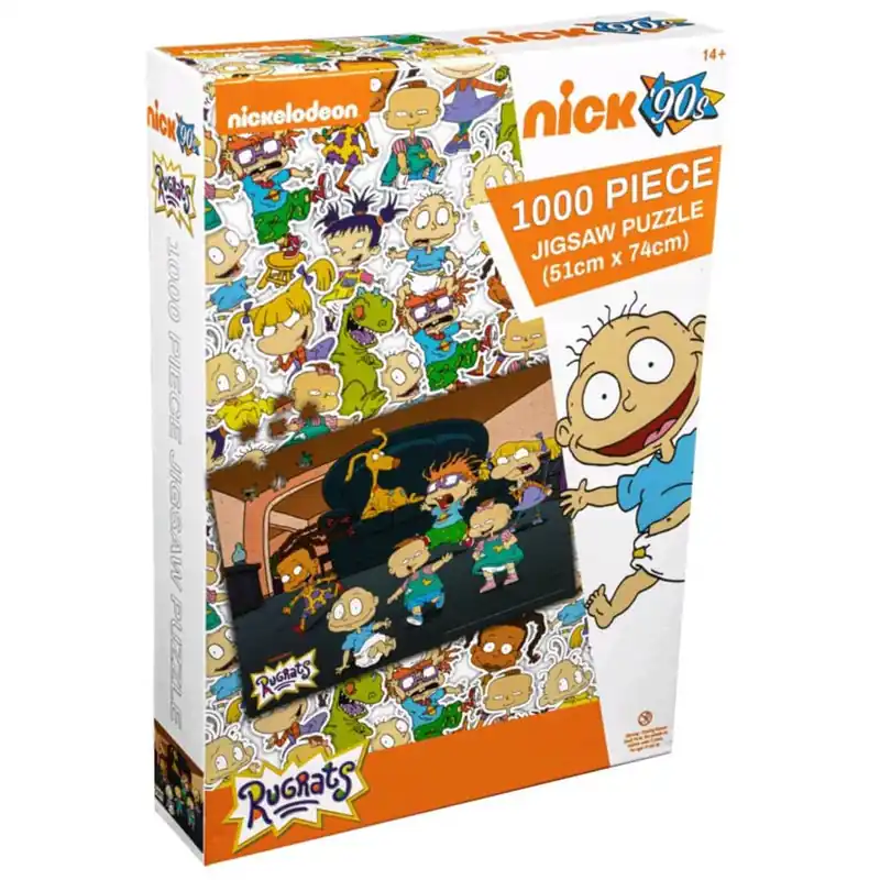 Beställ direkt - Rugrats Lounge Room 1000 Piece Jigsaw Puzzle