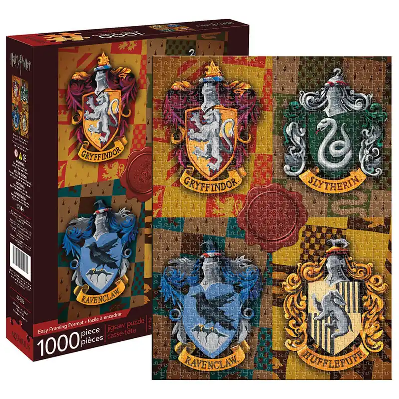 Direkt från tillverkaren | Harry Potter Crests 1000pc pussel