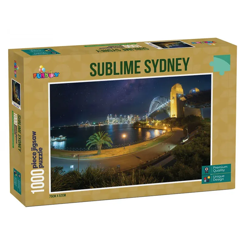 FunBox Puzzle Sublime S Puzzle (1000 stycken) - Toppkvalitet