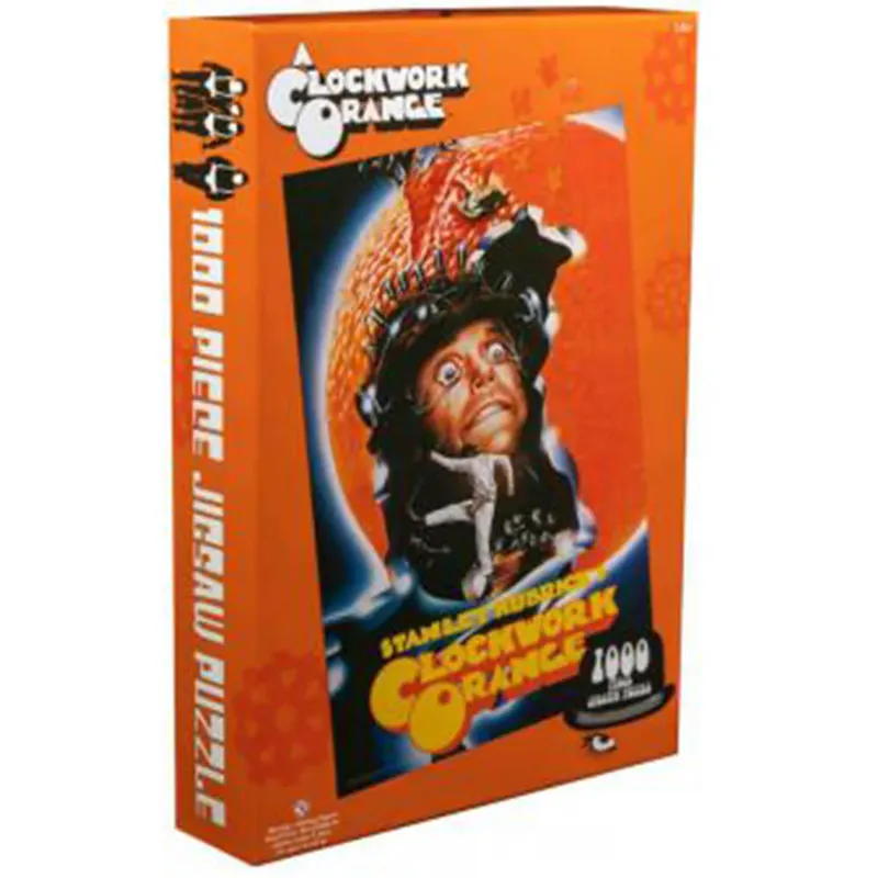 Handla säkert - En Clockwork Orange Kubrick Poster 1000 Piece Jigsaw Puzzle