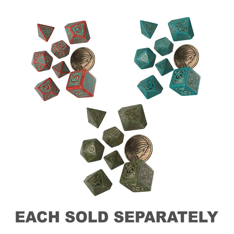 Witcher Triss Dice Set - Nästan slut