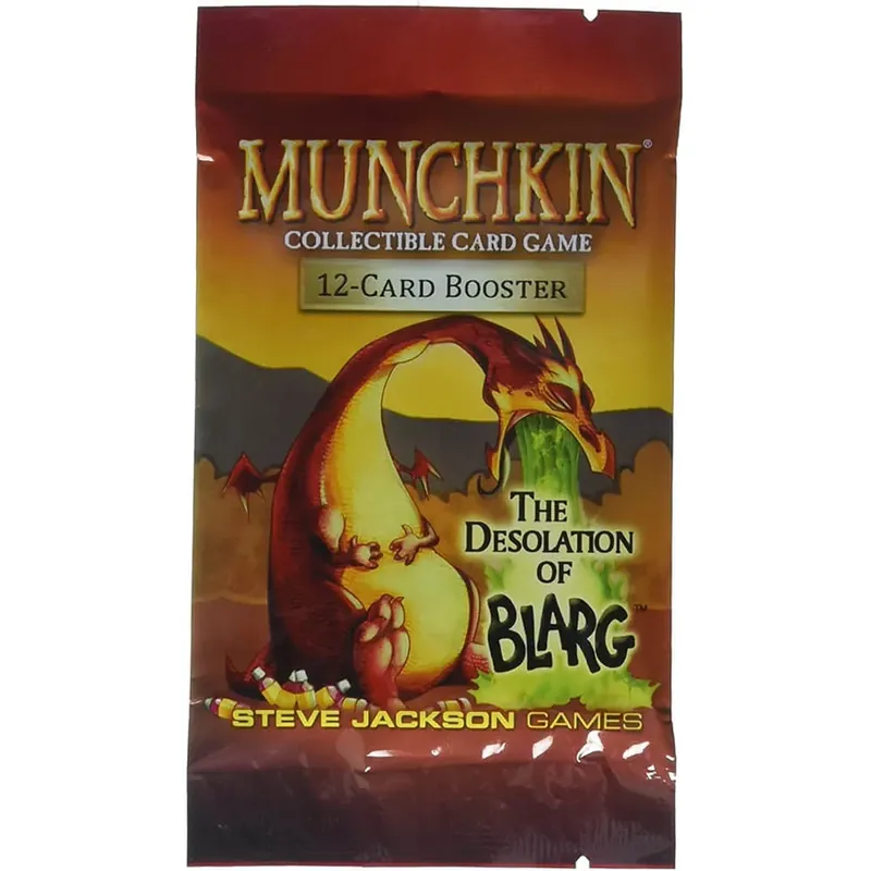 Professionell kvalitet | Munchkin CCG Desolation of Blarg Booster Display 24pk