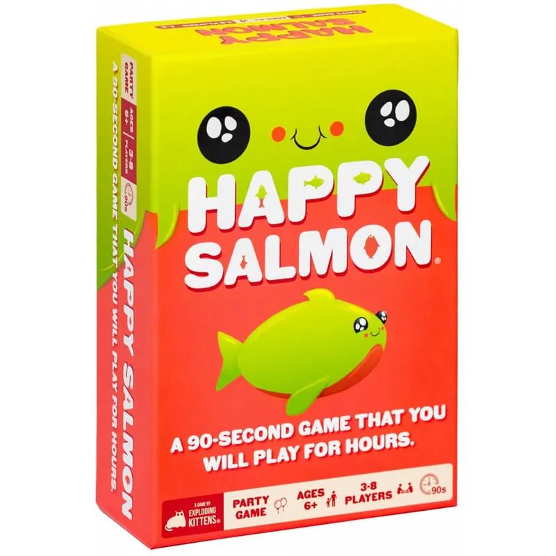 Beställ idag | Exploderande kitterns Happy Salmon Card Game