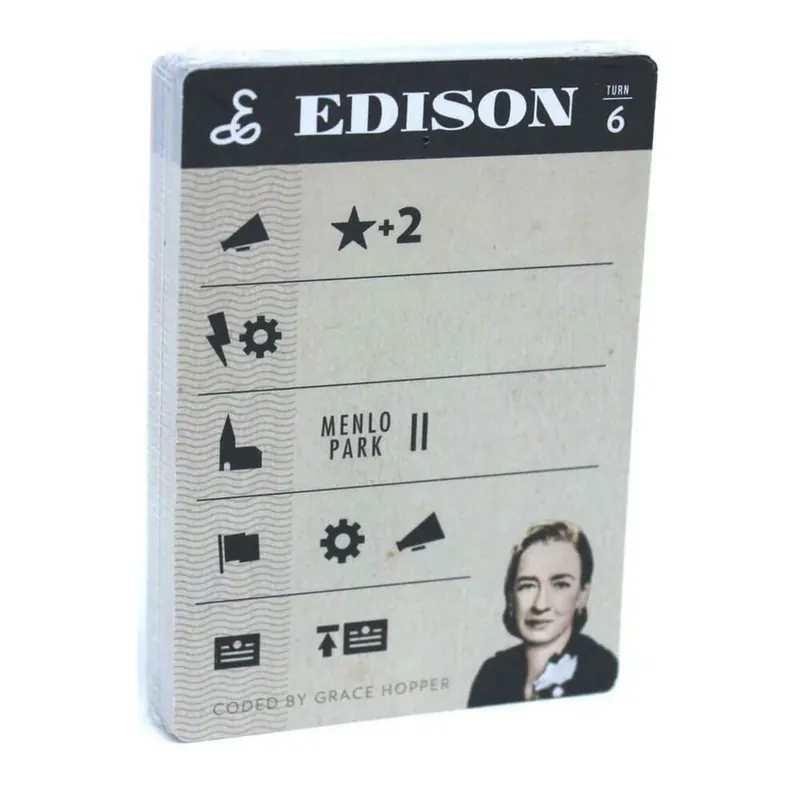 Tesla vs Edison Bonus AI Pack Card Game - Lågt pris