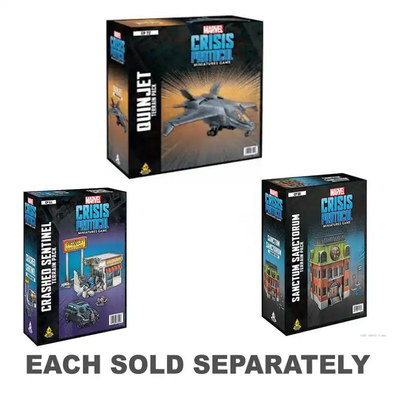 Toppkvalitet | Marvel Crisis Protocol Terrain Pack