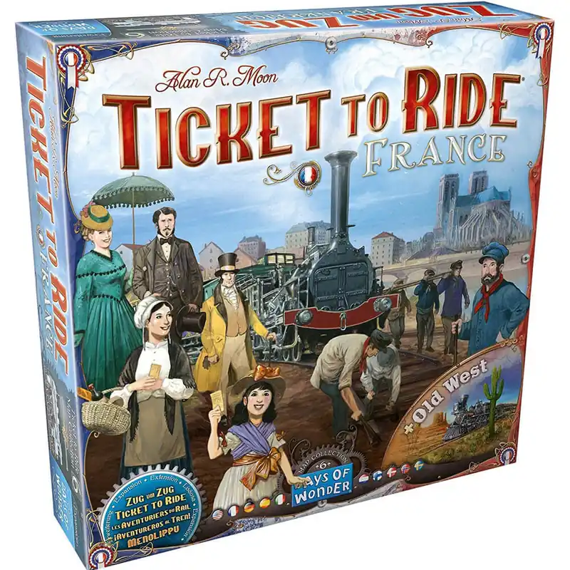 Ticket to Ride France & Old West Map Collection (Volym 6) | Finns att beställa
