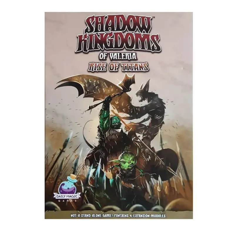 Shadow Kingdoms of Valeria Rise of Titans expansionsspel | Kundfavorit