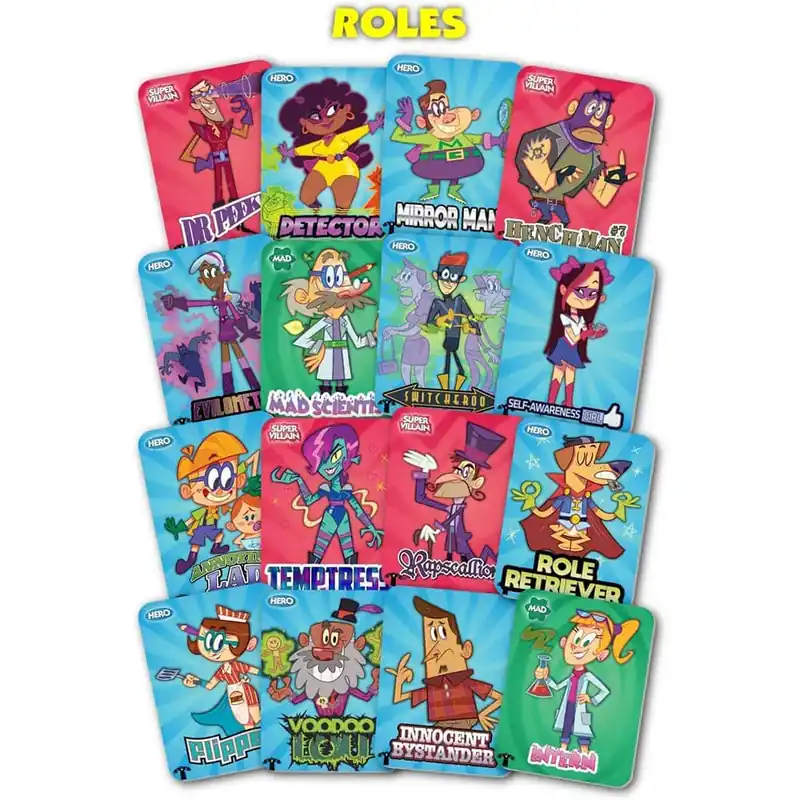 One Night Ultimate Super Villains Board Game - Superpris