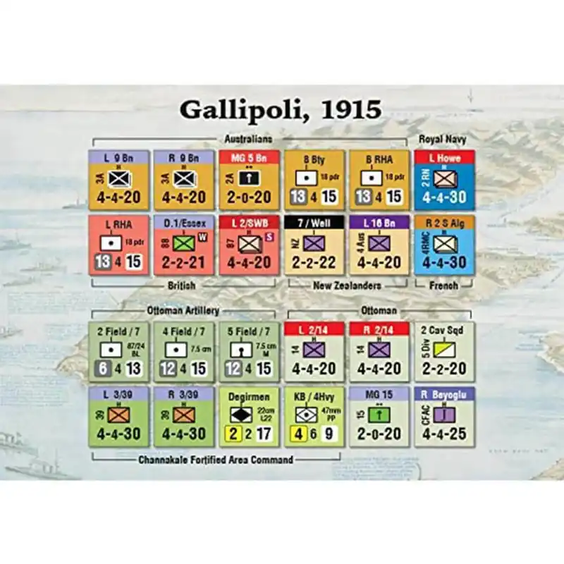 GALLIPOLI 1915 Churchills Största Gamble Board -spel - Lägg i varukorg