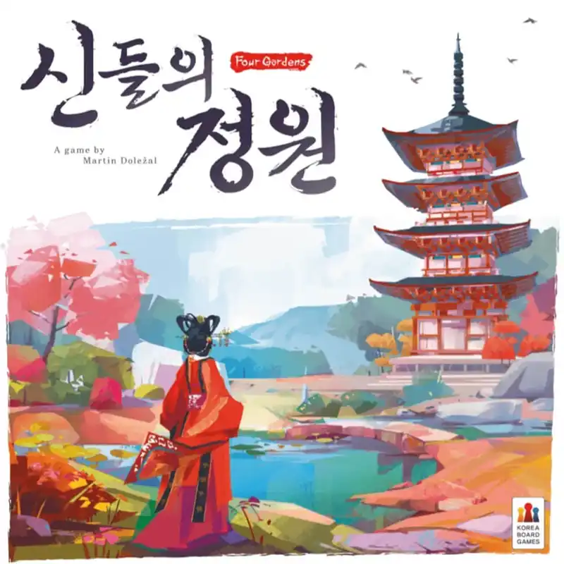 Four Gardens Board Game - Nedsatt pris