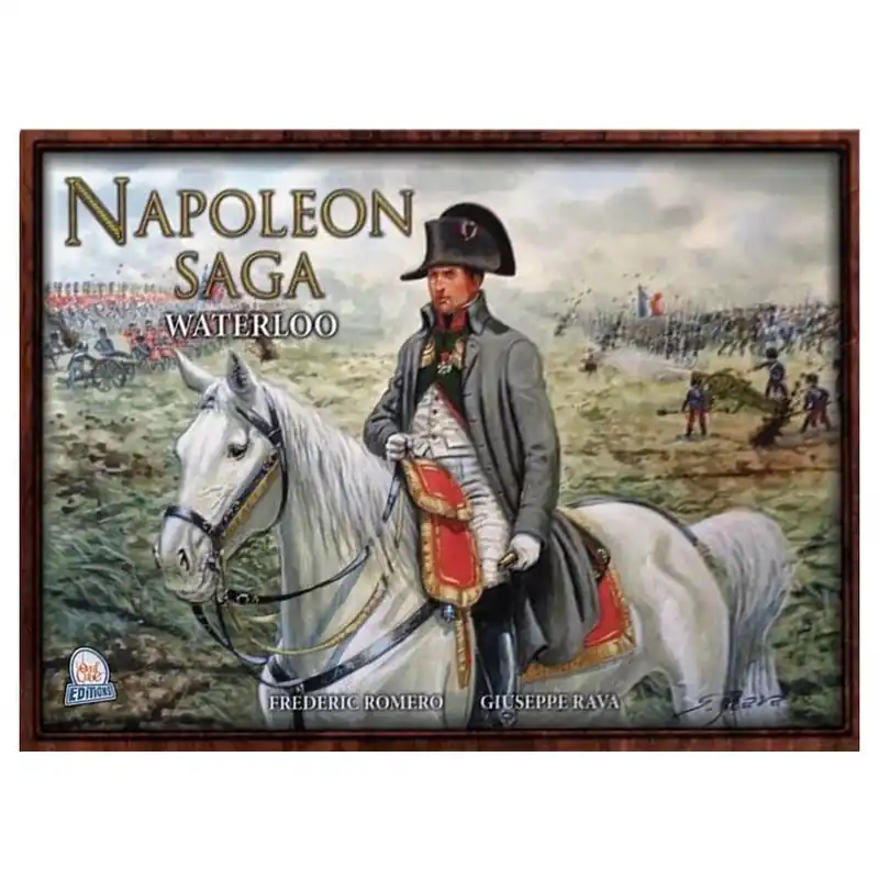 Napoleon Saga Waterloo Board Game - Precis lanserat
