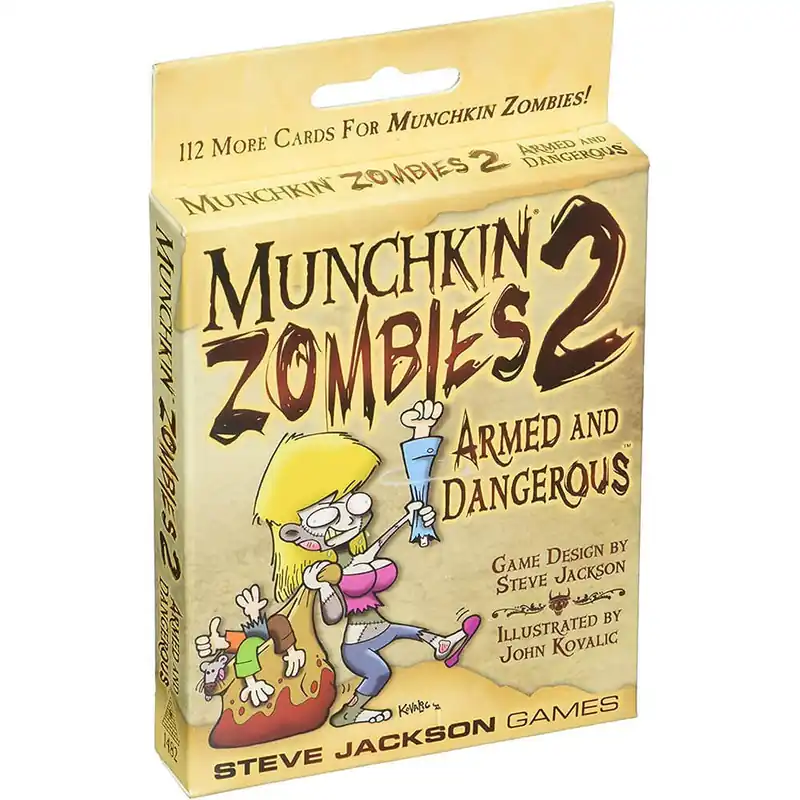 Munchkin Zombies 2 beväpnade och farliga brädspel - Spara nu