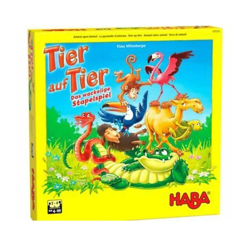 Tier Auf Tier Das WackElige Stapelspiel brädspel | Specialpris
