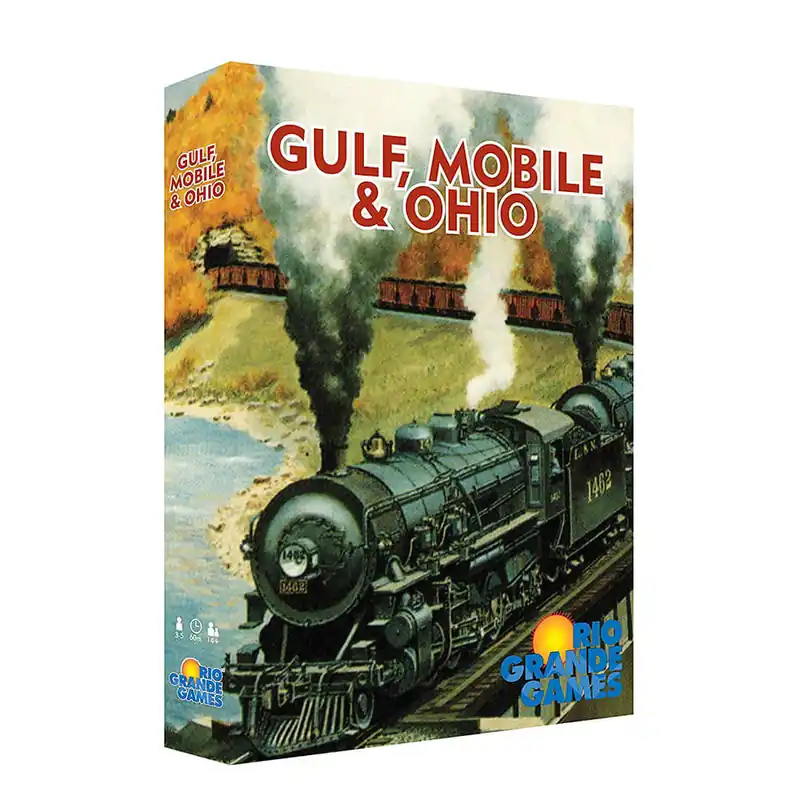 Väl omtyckt - Gulf-, Mobile och Ohio Board Game