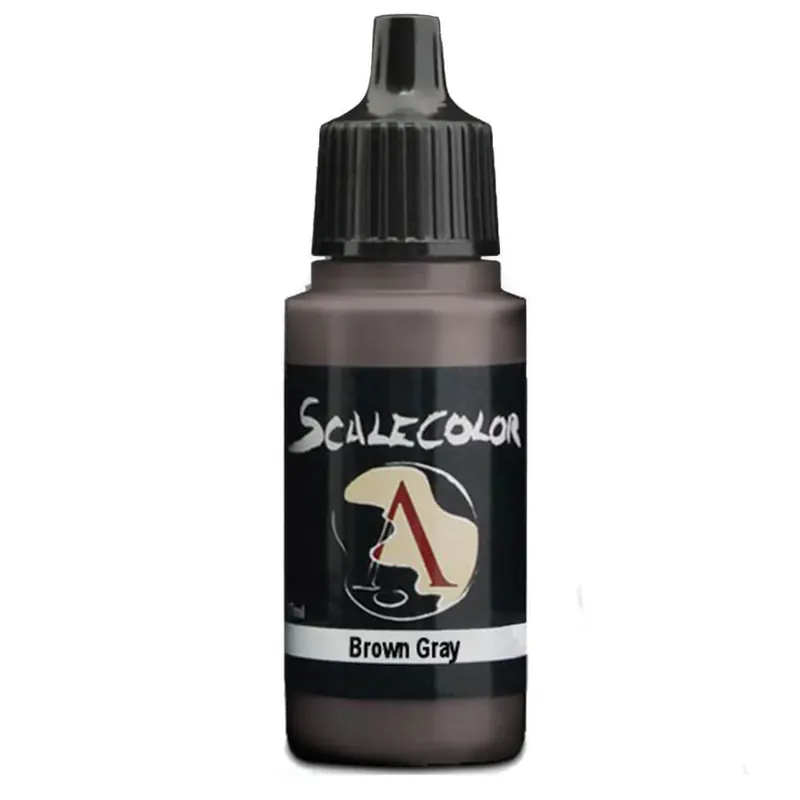 Endast denna vecka - Skala färg 75 Scalecolor Brown Grey 17 ml